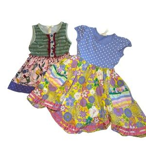 Matilda Jane Spring Dress & Tunic Bundle Like New